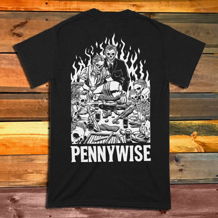 Тениска Pennywise Dinner гръб