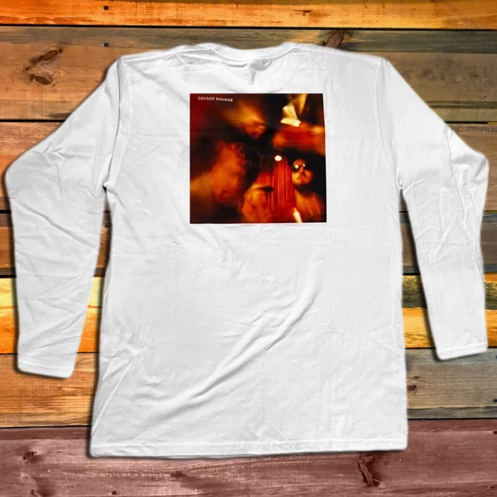 Тениска с дълъг ръкав Savage Ravage Album Cover гръб