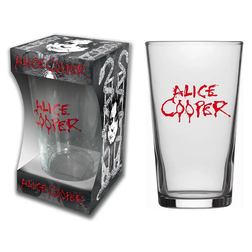 ALICE COOPER - LOGO beer glass Чаша ALICE COOPER - LOGO
