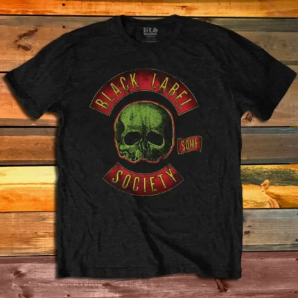 Тениска Black Label Society Skull Logo black