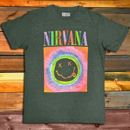Тениска Nirvana Happy Face Glow Box