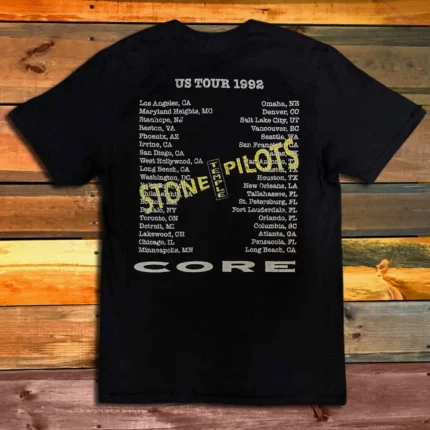 Тениска Stone Temple Pilots Core Tour гръб