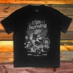 Тениска This Burning Day Our Heart B&W