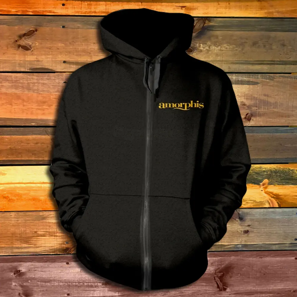 Amorphis Borderland Zip Hoodie Суитчър Amorphis Borderland