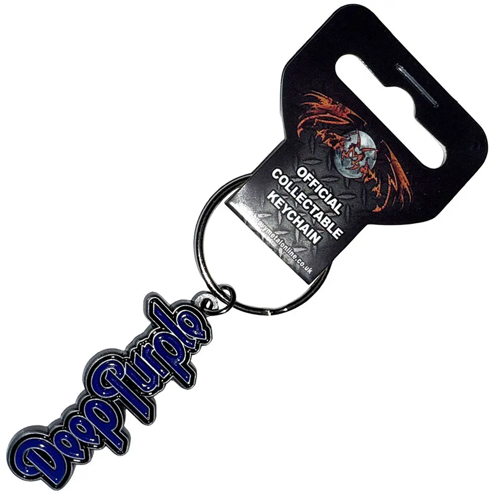 Deep Purple Keychain Logo Ключодържател Deep Purple Logo