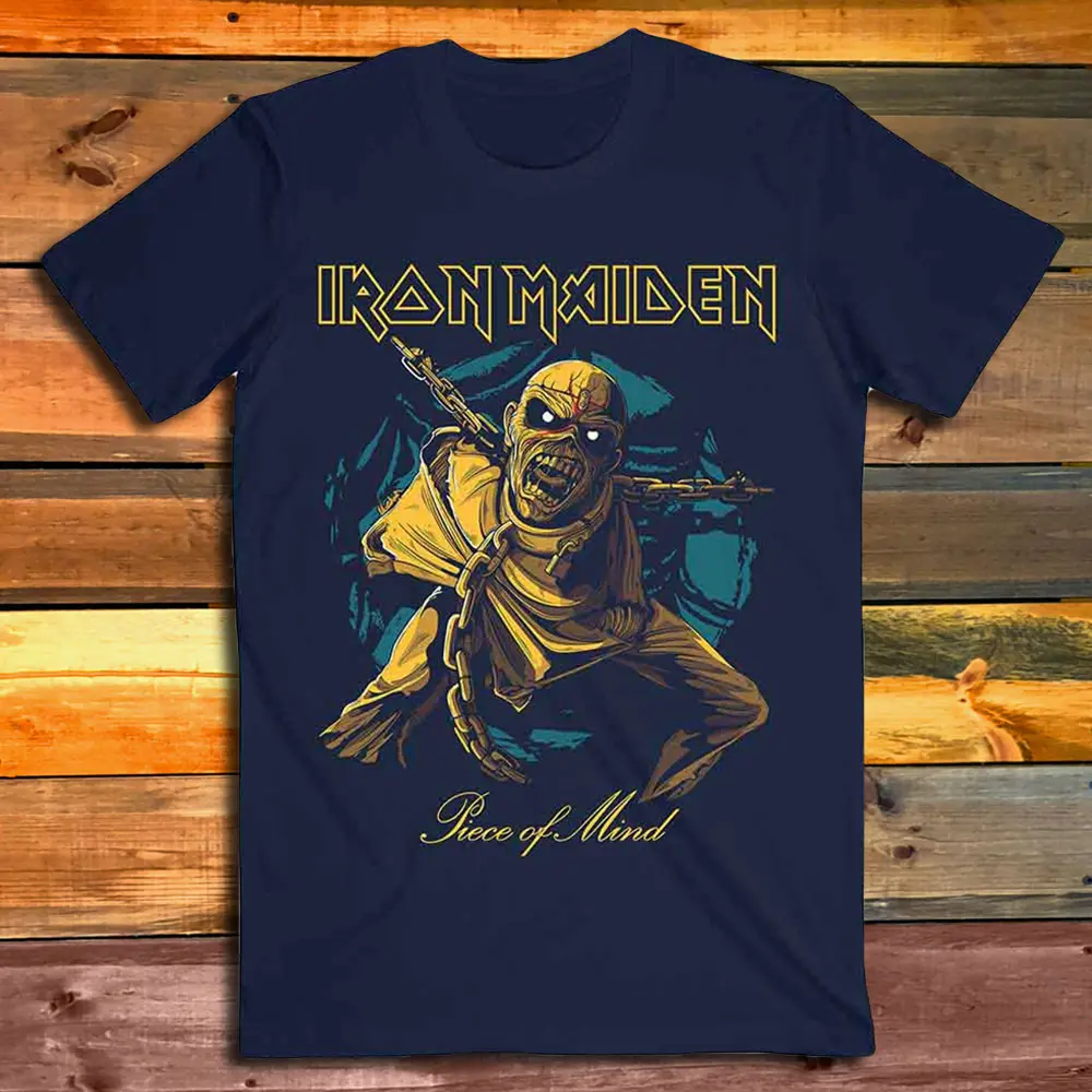 Iron Maiden Piece of Mind Eddie t-shirt Тенсика Iron Maiden Piece of Mind Eddie