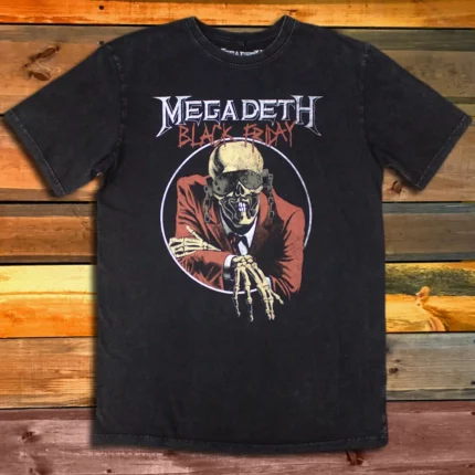Тениска Megadeth Black Friday