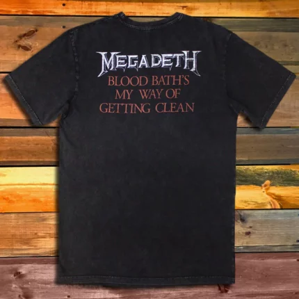 Тениска Megadeth Black Friday гръб