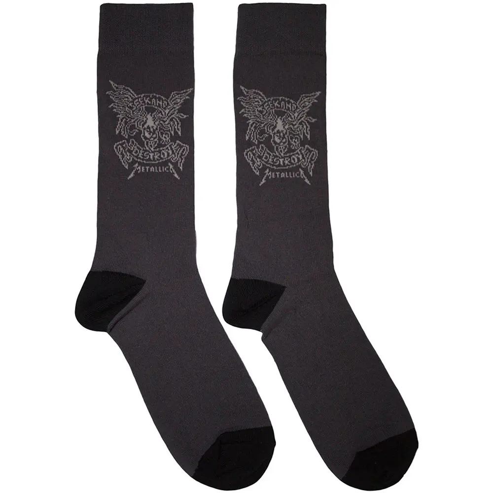 Metallica Socks Seek & Destroy Чорапи Metallica Seek & Destroy