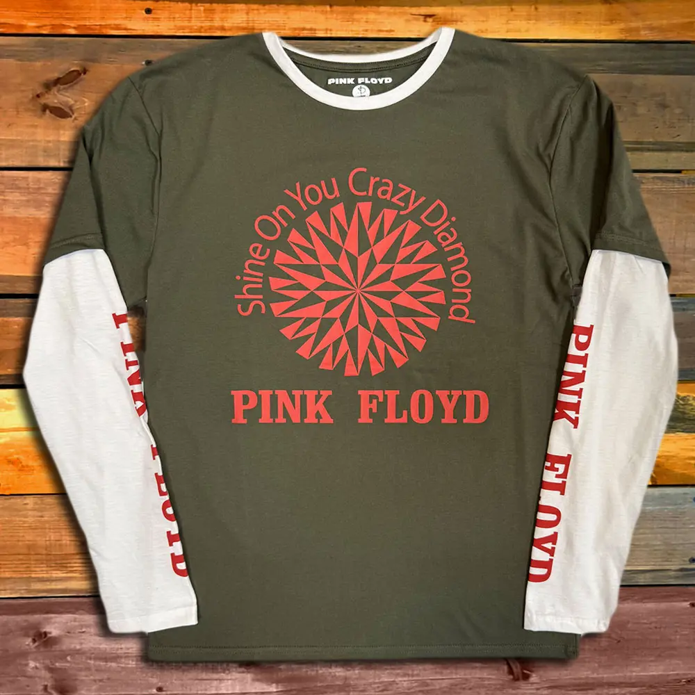 Pink Floyd Shine On You Crazy Diamond long sleeve Тениска с дълъг ръкав Pink Floyd Shine On You Crazy Diamond