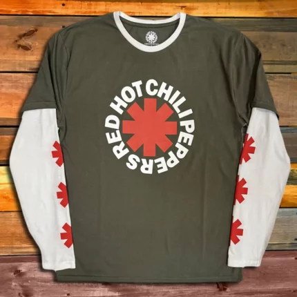 Тениска с дълъг ръкав Red Hot Chili Peppers Classic Asterisk