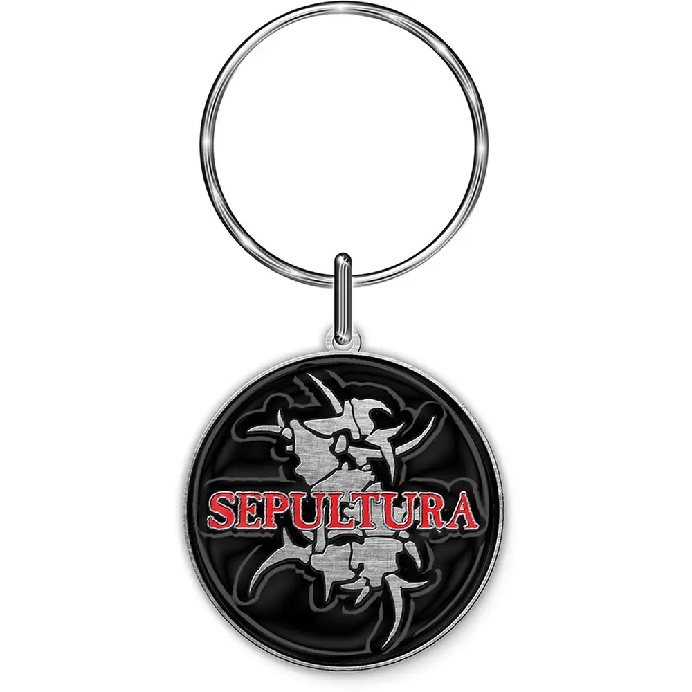 Sepultura Keychain Logo & Tribal S Ключодържател Sepultura Logo & Tribal S