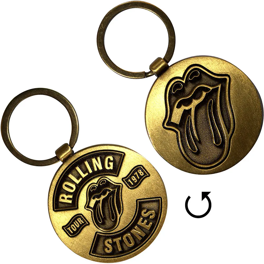 The Rolling Stones Keychain Classic Tongue Tour '78 Ключодържател The Rolling Stones Classic Tongue Tour '78